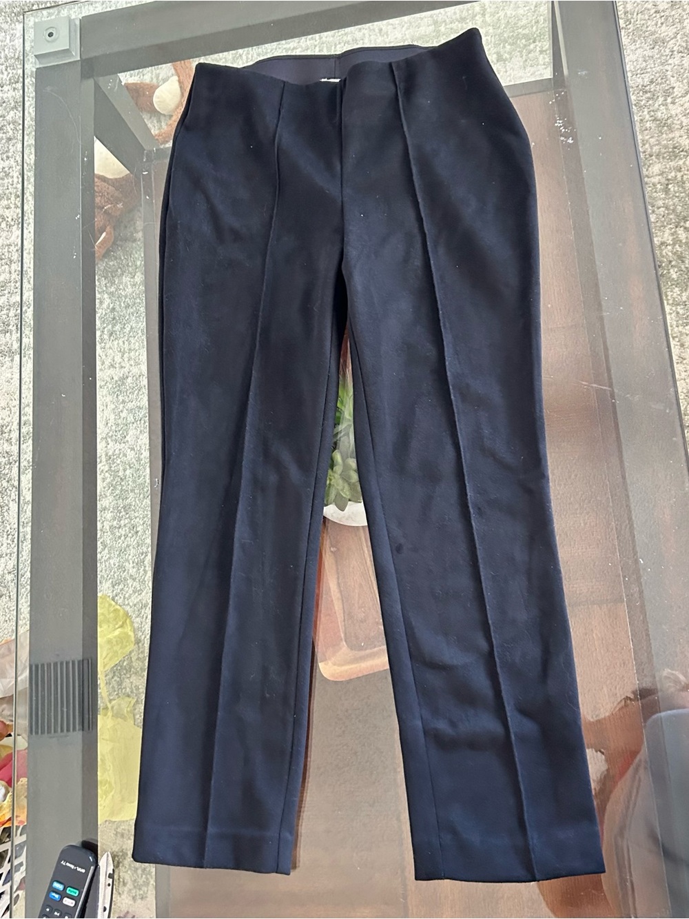 Anne Klein Black Women's Pants with Branded Lion Tag